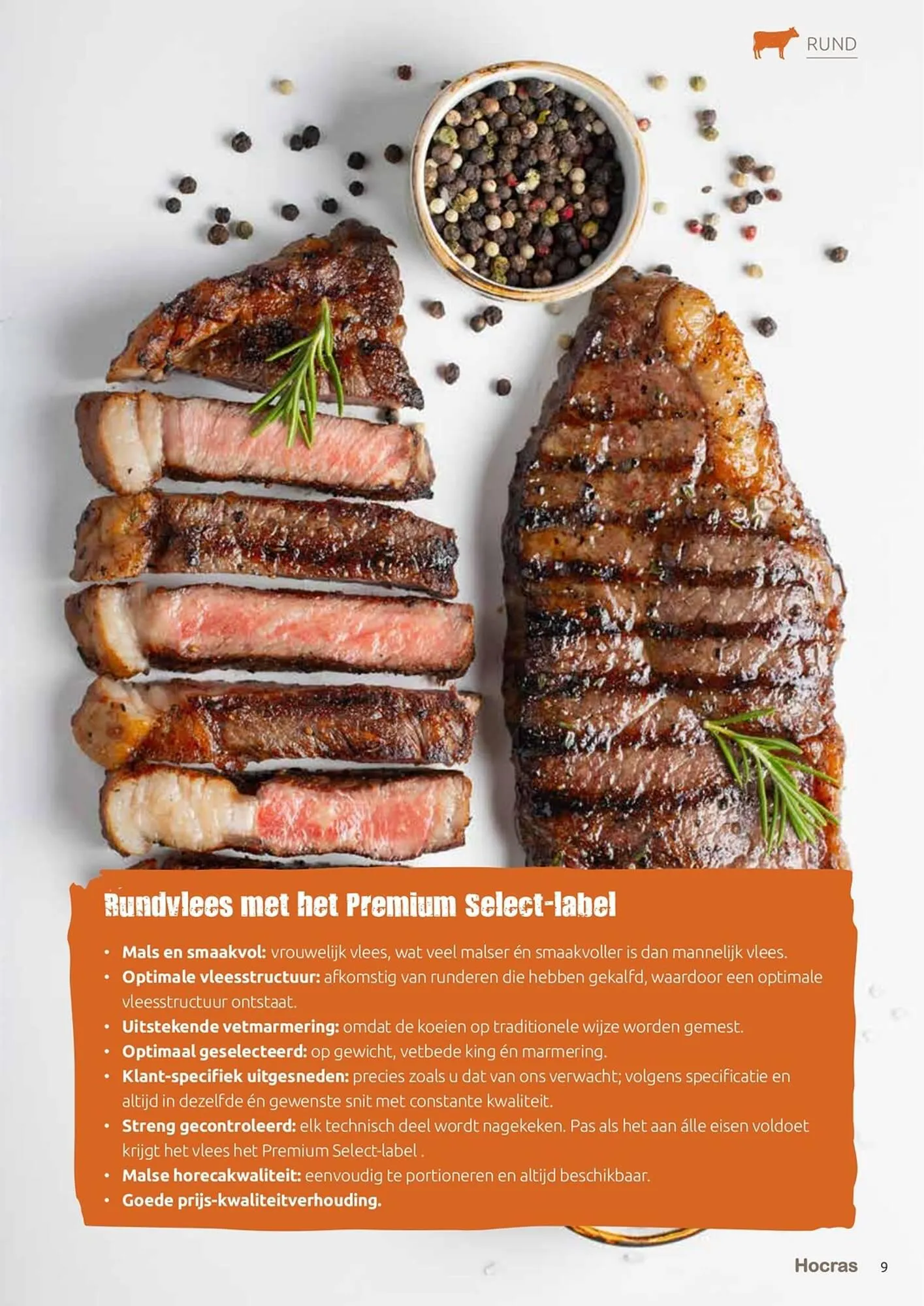 Hocras Vlees folder van 15 februari tot 31 december 2023 - Folder pagina 9
