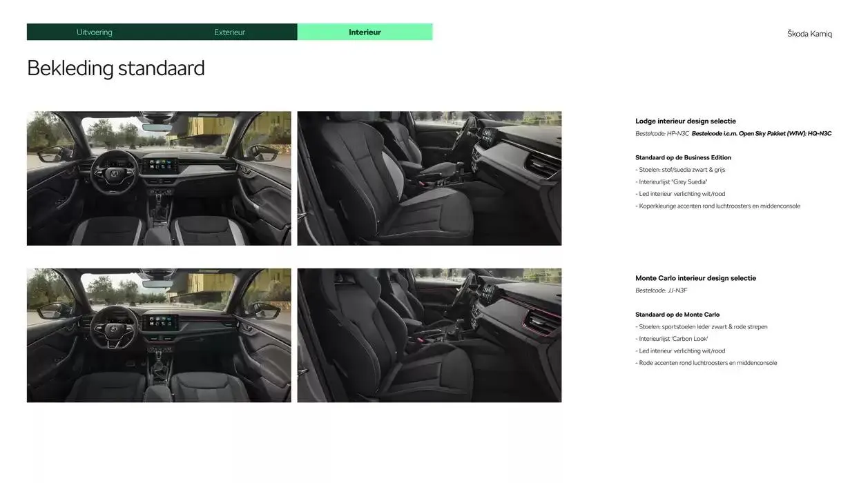 Škoda Kamiq prijslijst per 14 augustus 2024 van 22 oktober tot 22 oktober 2025 - Folder pagina 12