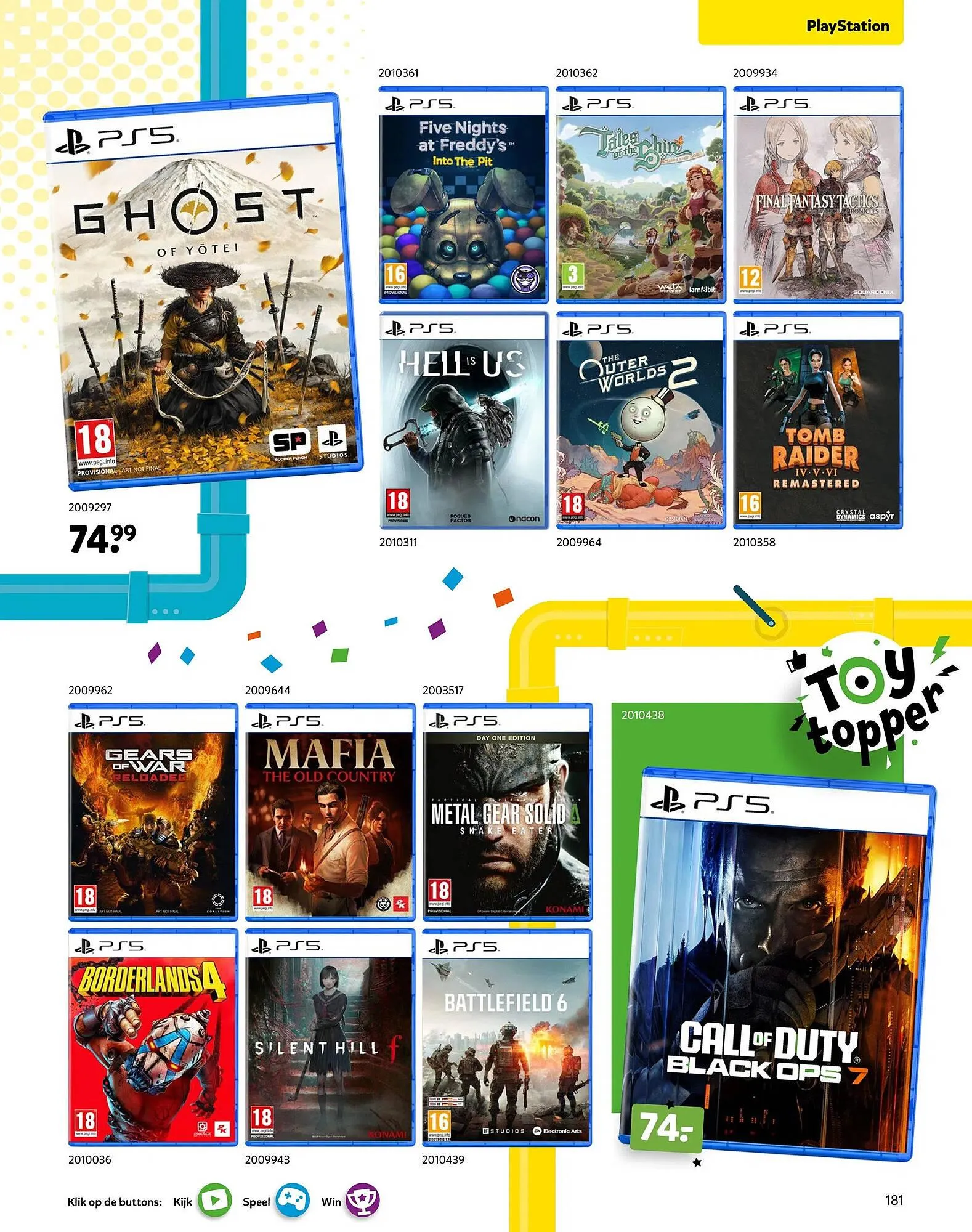 Intertoys van 17 oktober tot 7 december 2025 - Folder pagina 181