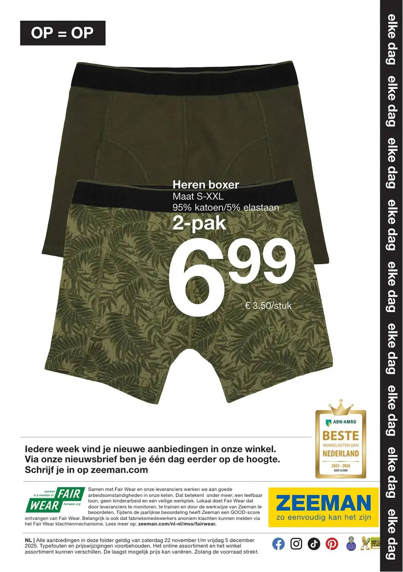 Zeeman folder van 22 november tot 5 december 2025 - Folder pagina 23