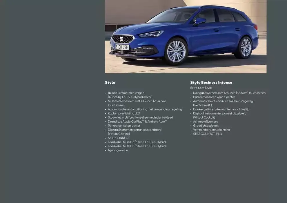 SEAT Leon Sportstourer van 24 januari tot 24 januari 2026 - Folder pagina 2