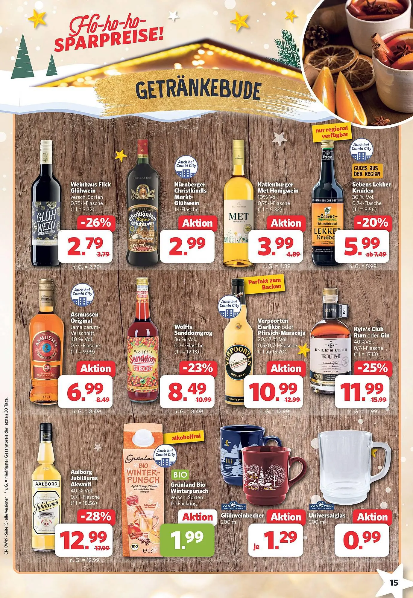 Combi Markt DE folder van 4 december tot 9 december 2023 - Folder pagina 15