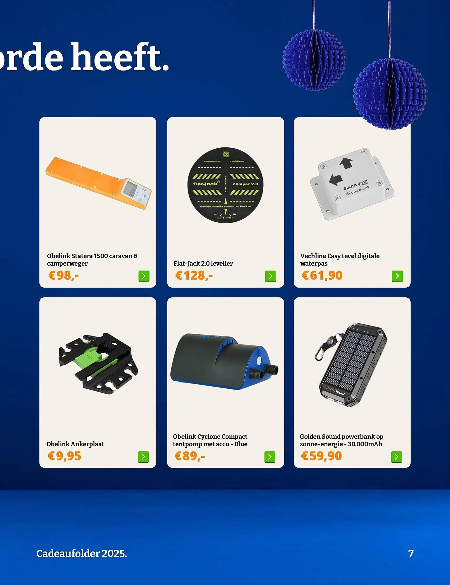 Obelink folder van 12 november tot 31 december 2025 - Folder pagina 7