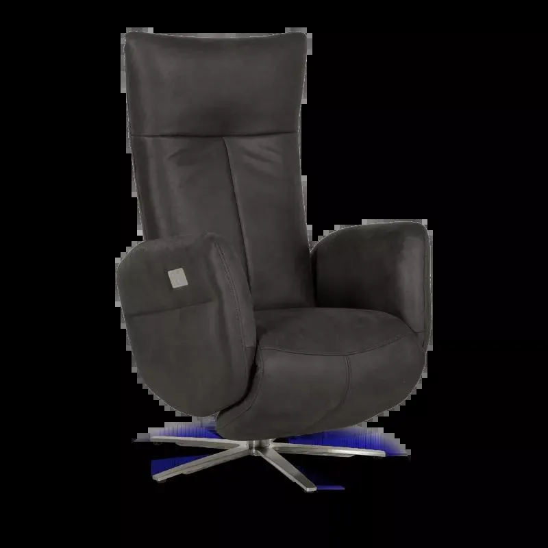 Relaxfauteuil (met accu) Tendence - Bull Antraciet (OP=OP)