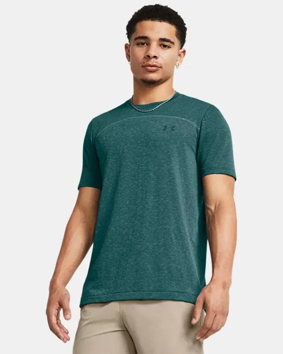 Camiseta de manga corta UA Vanish Elite Seamless Wordmark para hombre