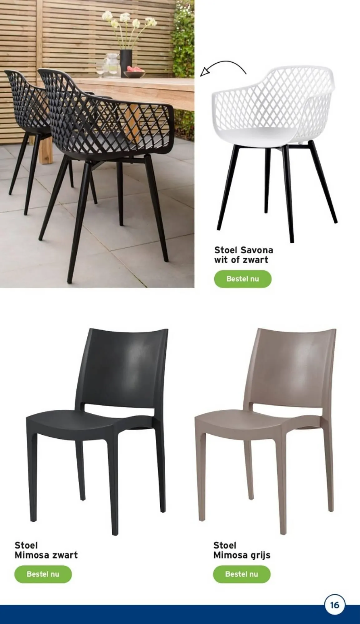 GAMMA tuinmagazine meubels van 7 mei tot 31 juli 2023 - Folder pagina 16