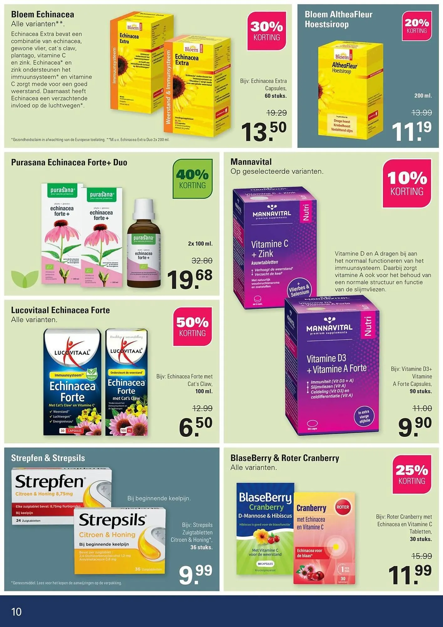 De Online Drogist folder van 15 oktober tot 1 november 2025 - Folder pagina 10