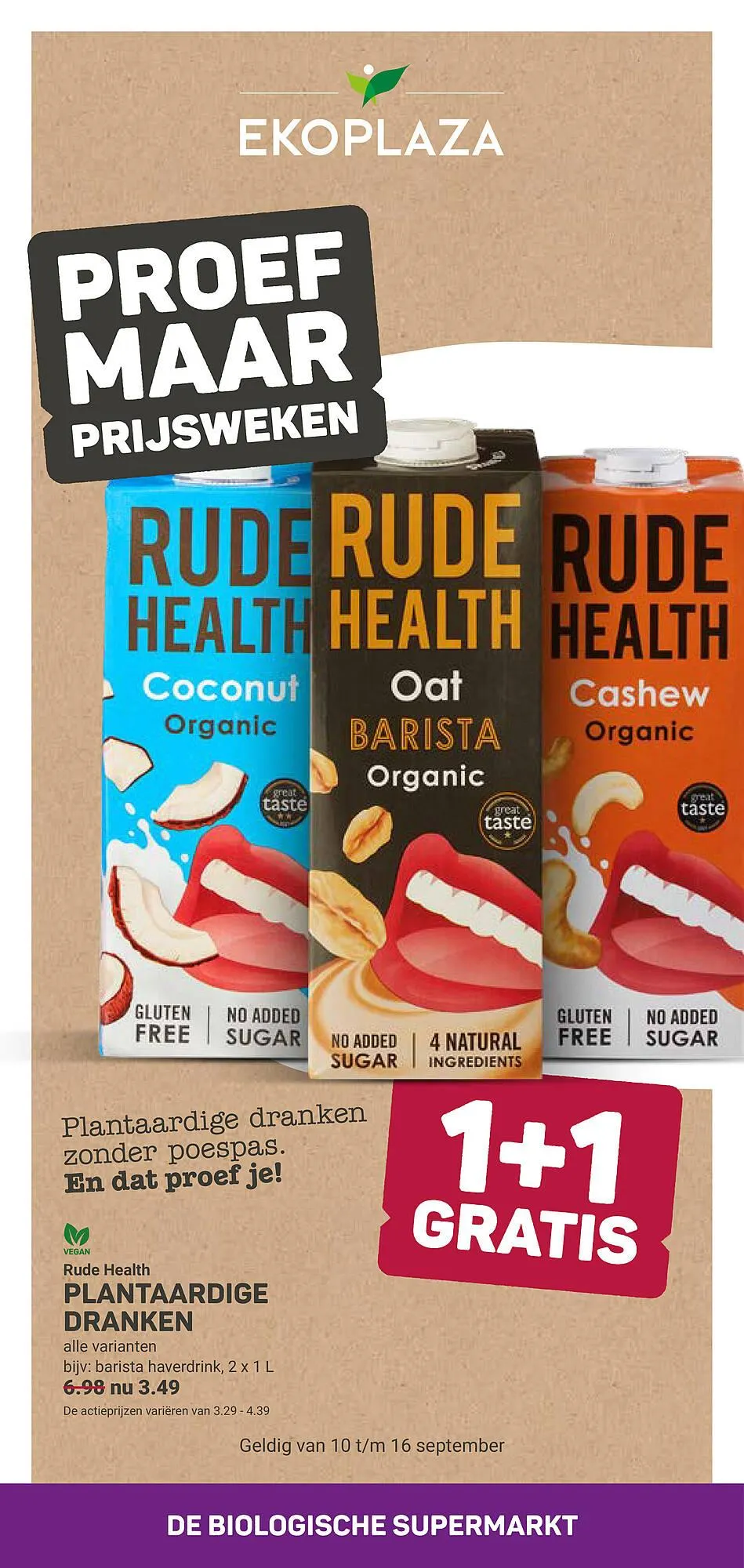 Ekoplaza folder van 10 september tot 16 september 2025 - Folder pagina 1