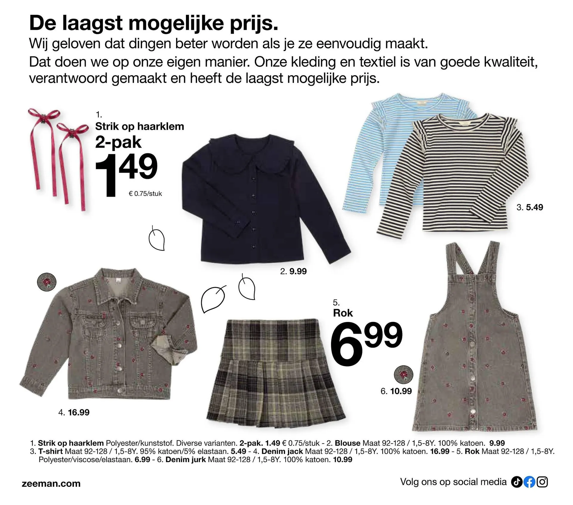 Zeeman folder van 8 augustus tot 31 december 2025 - Folder pagina 32