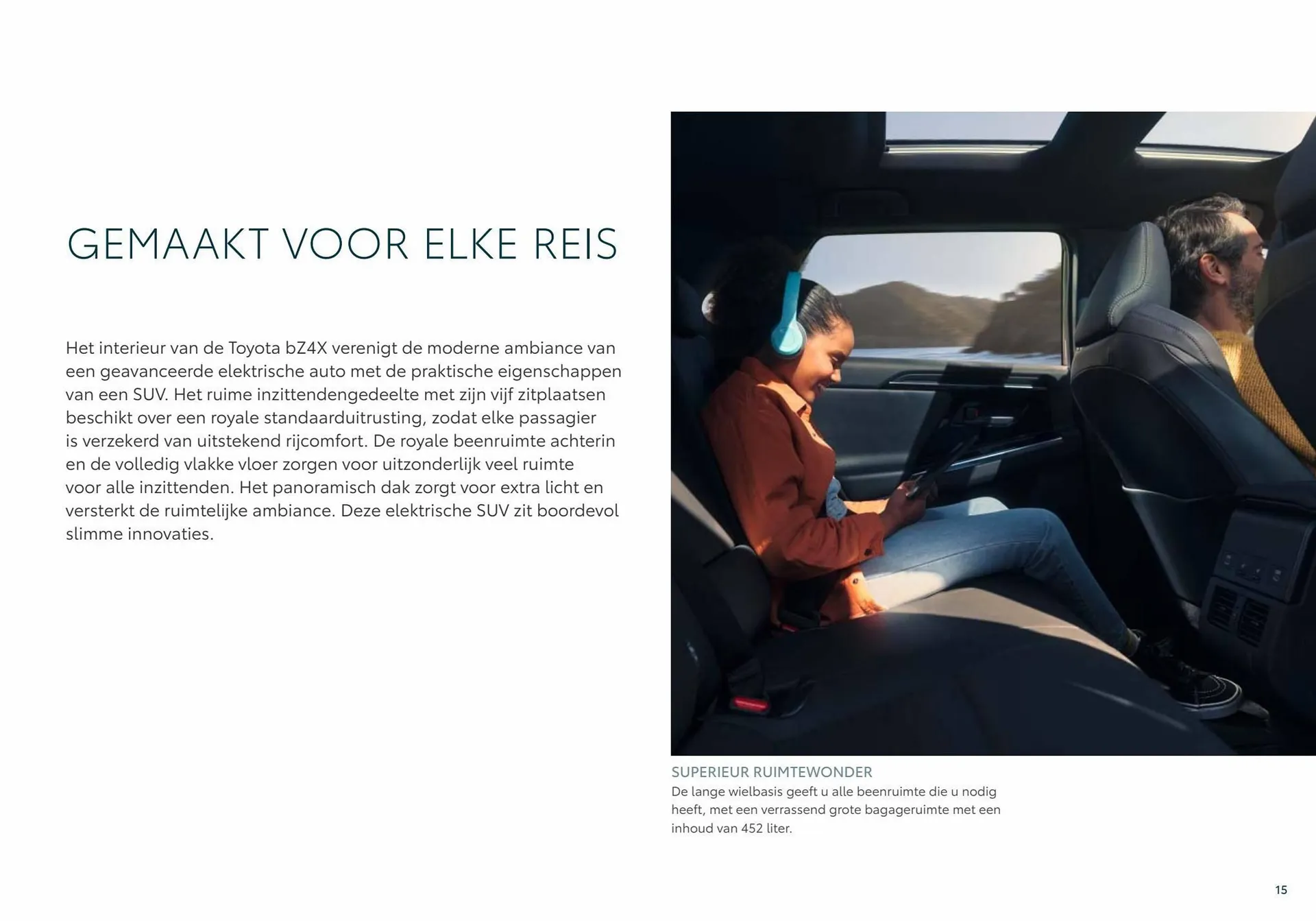 Toyota bZ4X folder van 8 januari tot 8 januari 2024 - Folder pagina 15