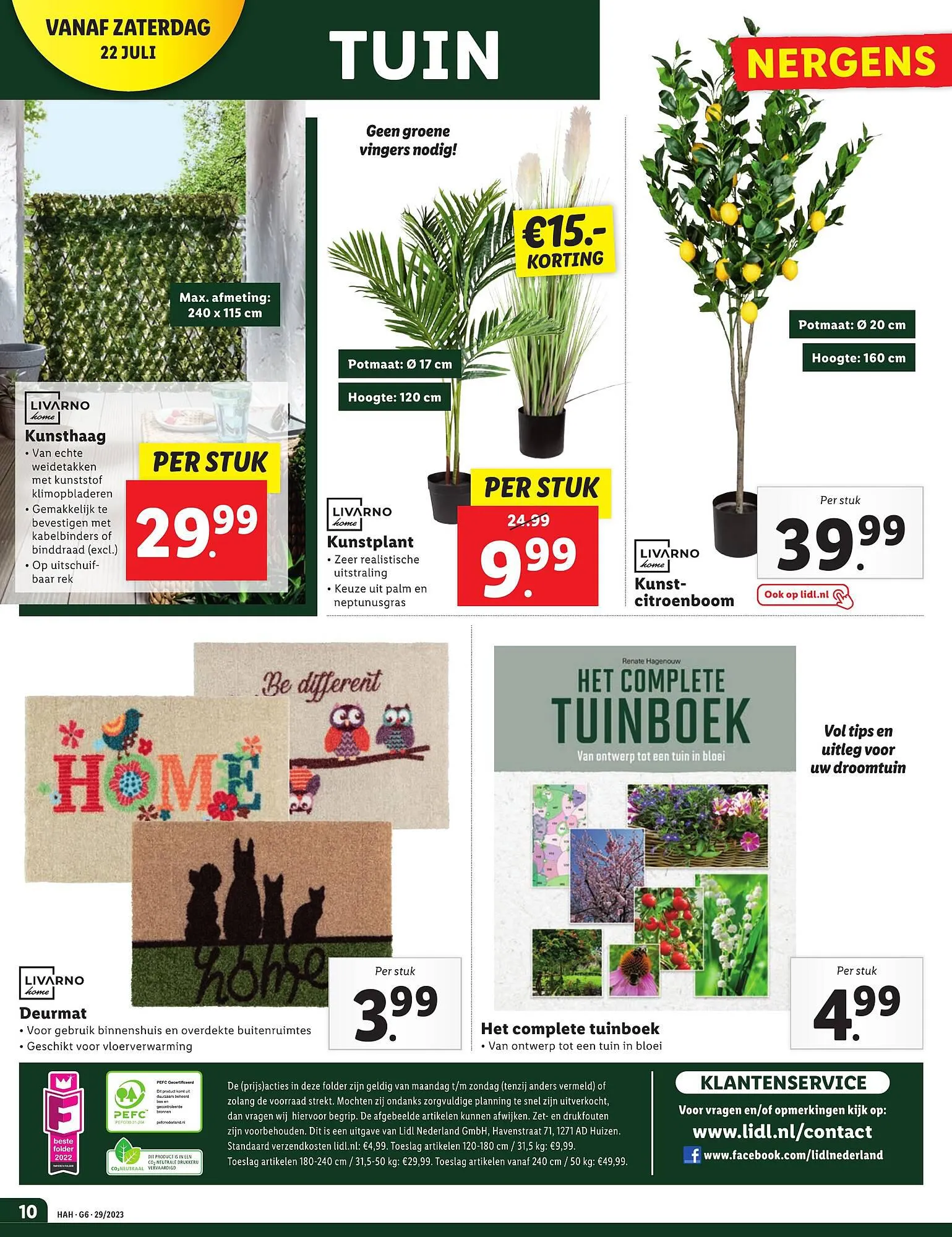 Lidl Shop Folder van 14 juli tot 21 juli 2023 - Folder pagina 10