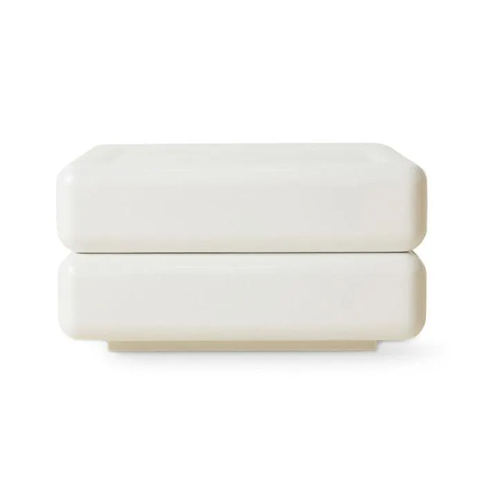 Space coffee table white