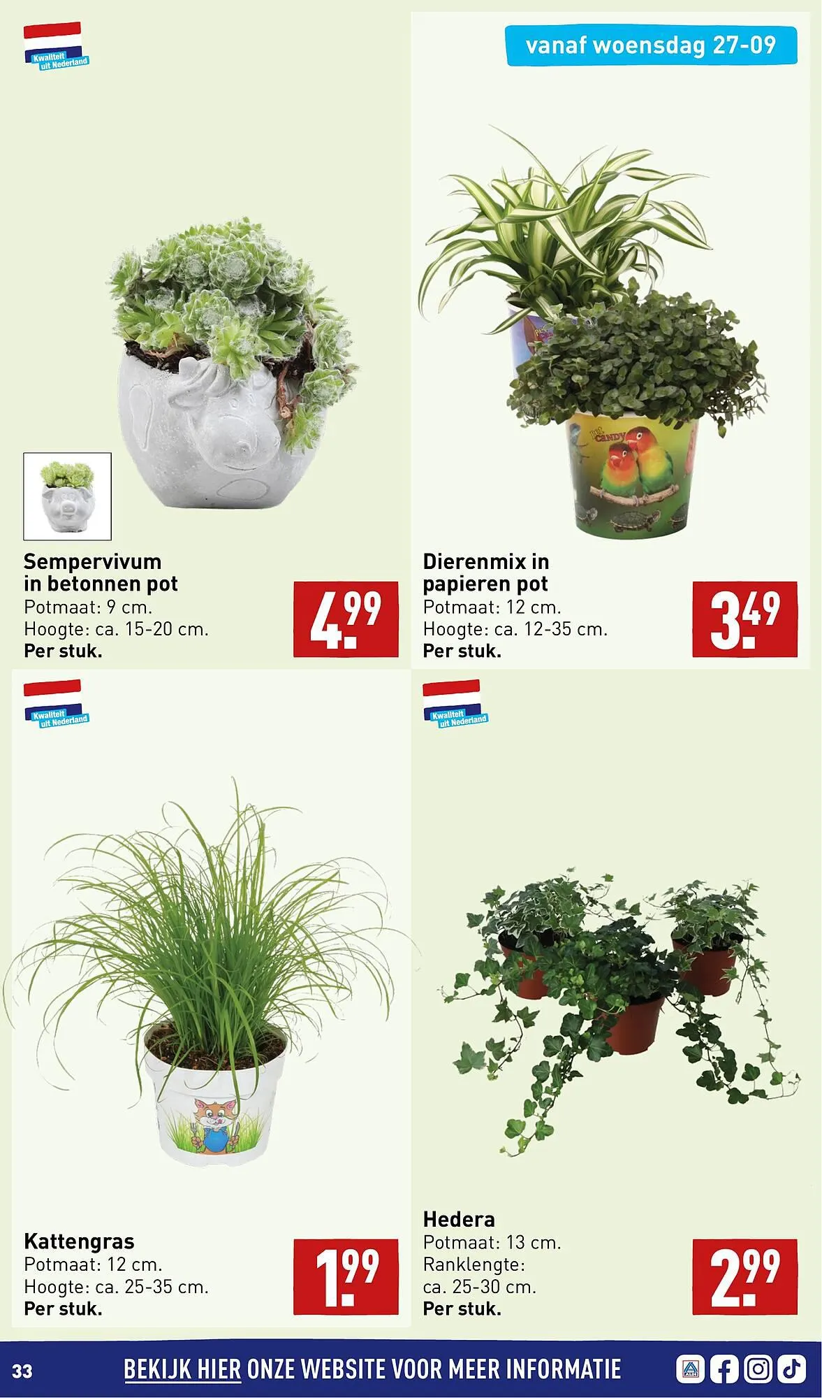 ALDI folder van 25 september tot 1 oktober 2023 - Folder pagina 33