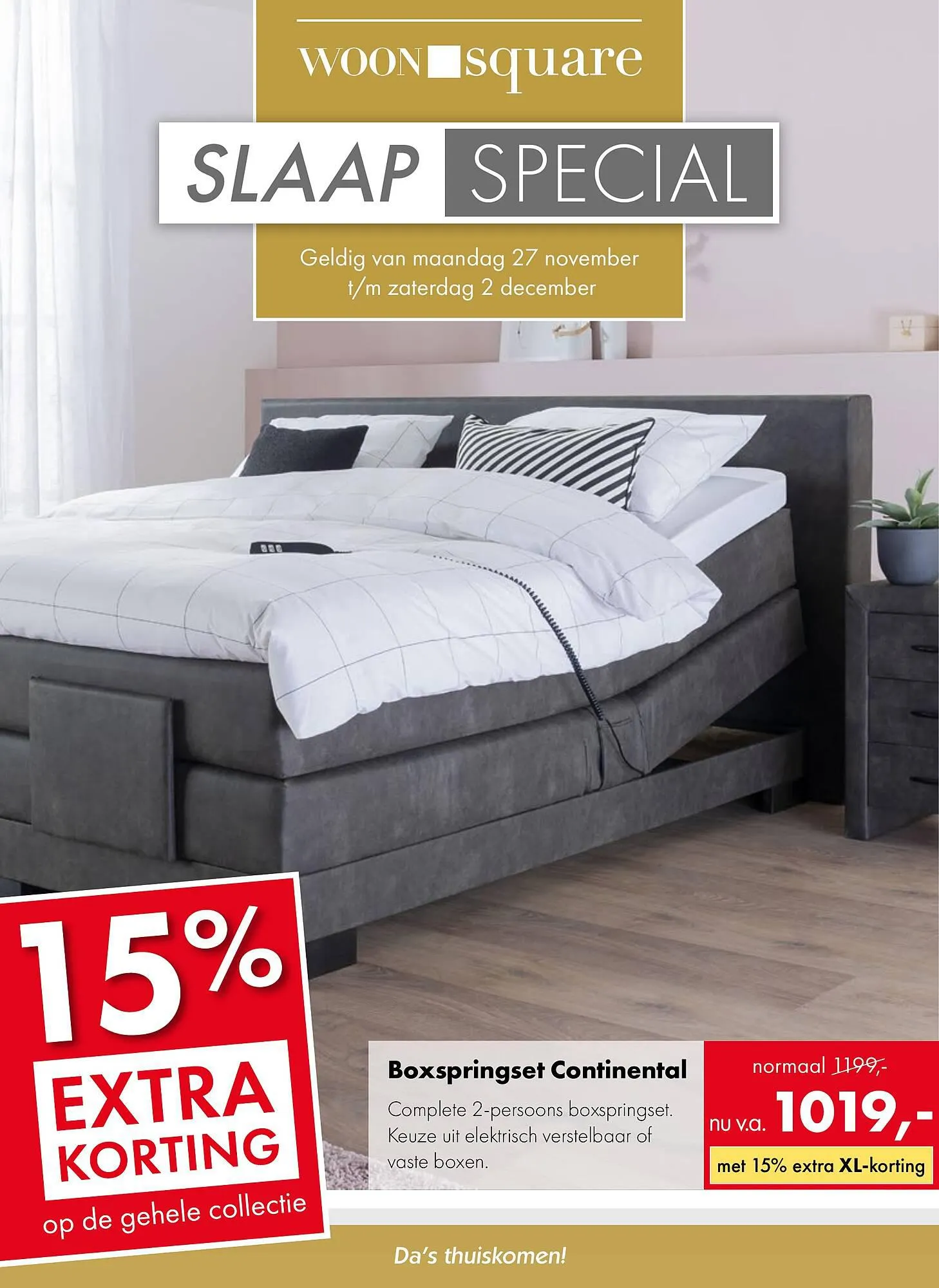 Woonsquare folder van 27 november tot 2 december 2023 - Folder pagina 1