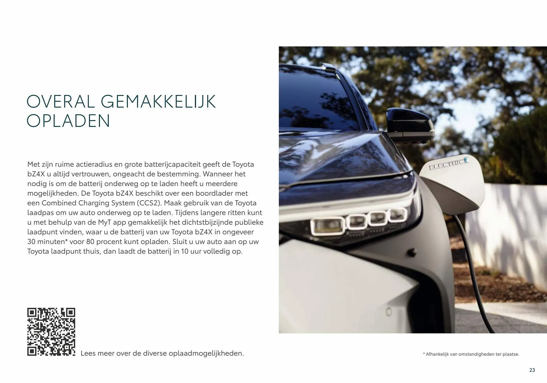 Toyota bZ4X folder van 8 januari tot 8 januari 2024 - Folder pagina 23