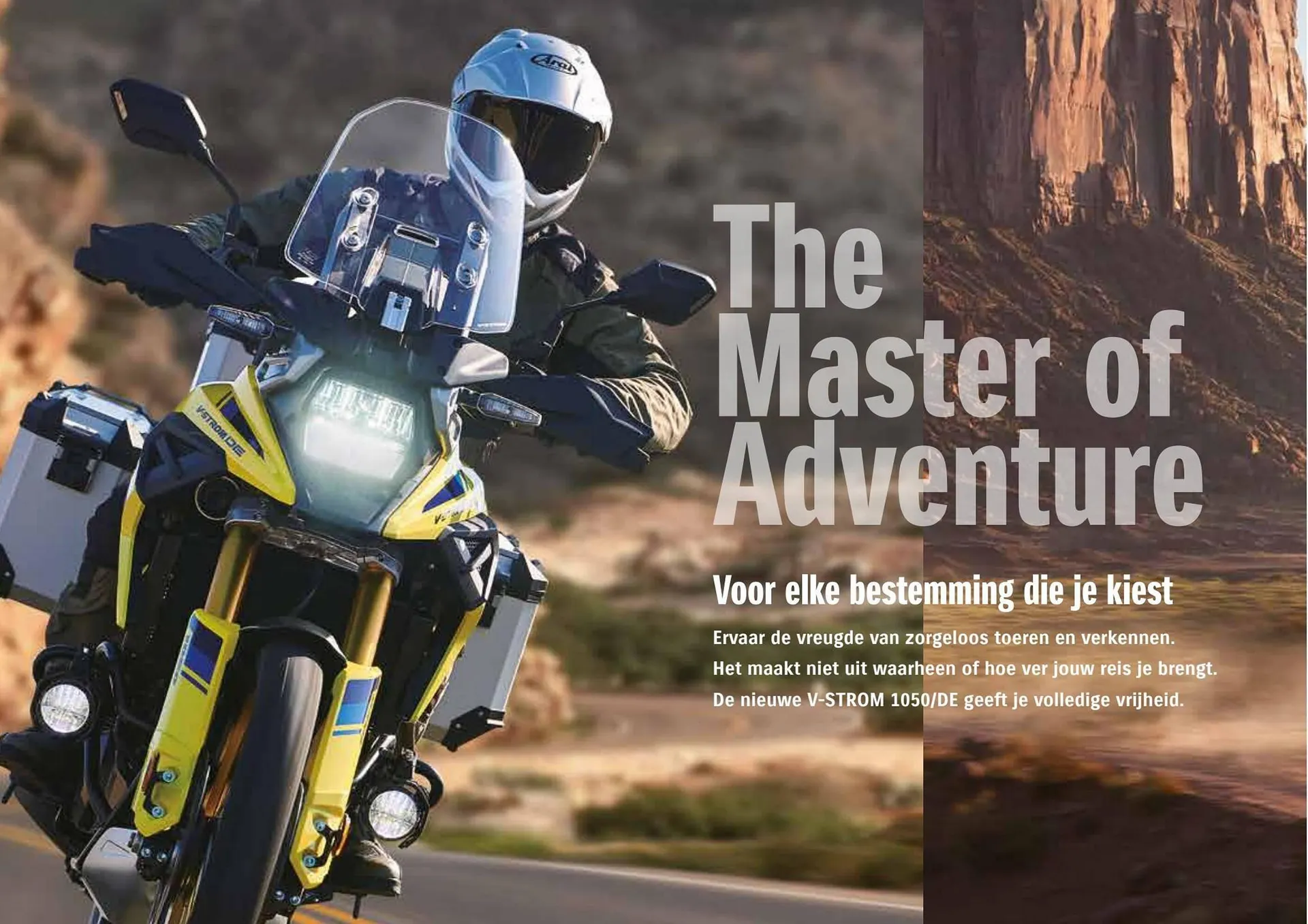 Suzuki V-Strom 1050DE folder van 2 januari tot 31 december 2023 - Folder pagina 2