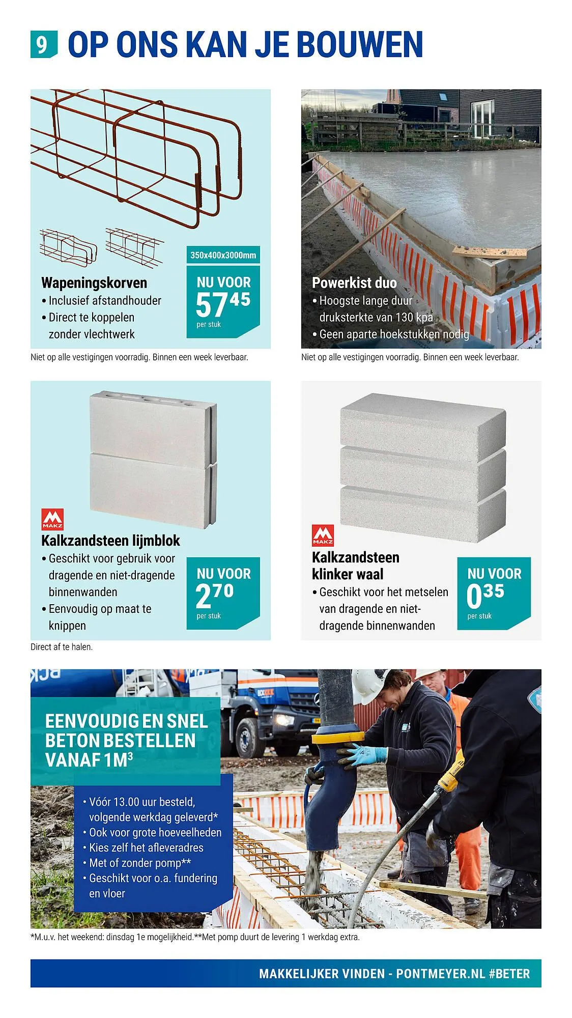 Pontmeyer folder van 1 maart tot 31 maart 2025 - Folder pagina 9