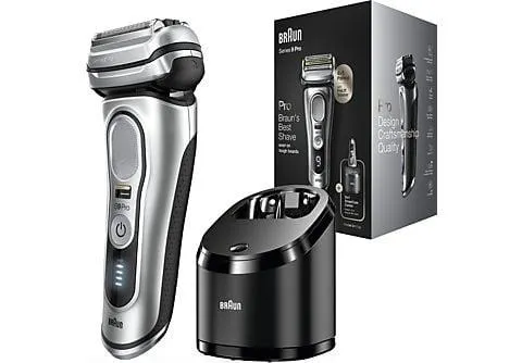 BRAUN Series 9 9467cc + Case Zilver