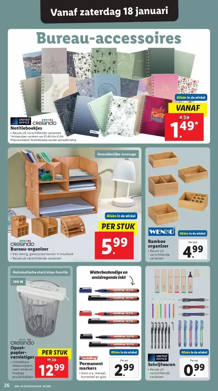 Topdeals en kortingen van 9 januari tot 22 januari 2025 - Folder pagina 30