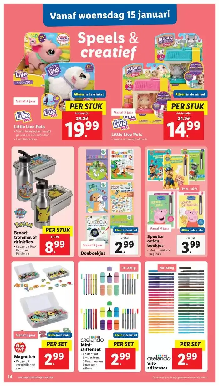 Topaanbiedingen voor slimme spaarders van 9 januari tot 22 januari 2025 - Folder pagina 2