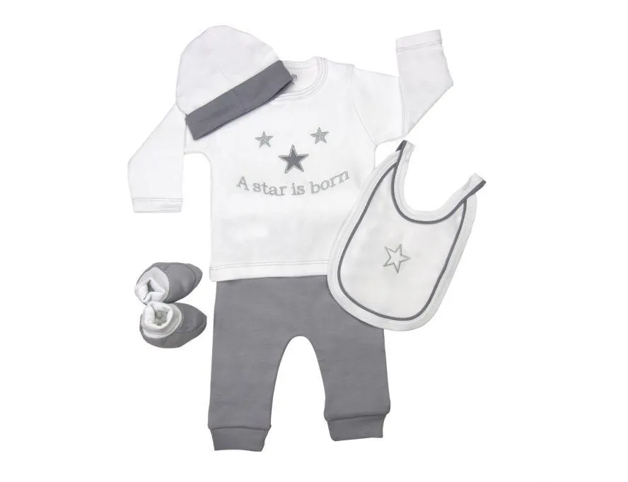 Giftset Petit Villain 5-delig A Star 0-3mnd