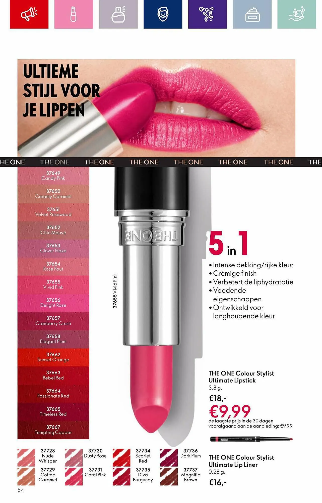Oriflame folder van 22 augustus tot 12 september 2023 - Folder pagina 54