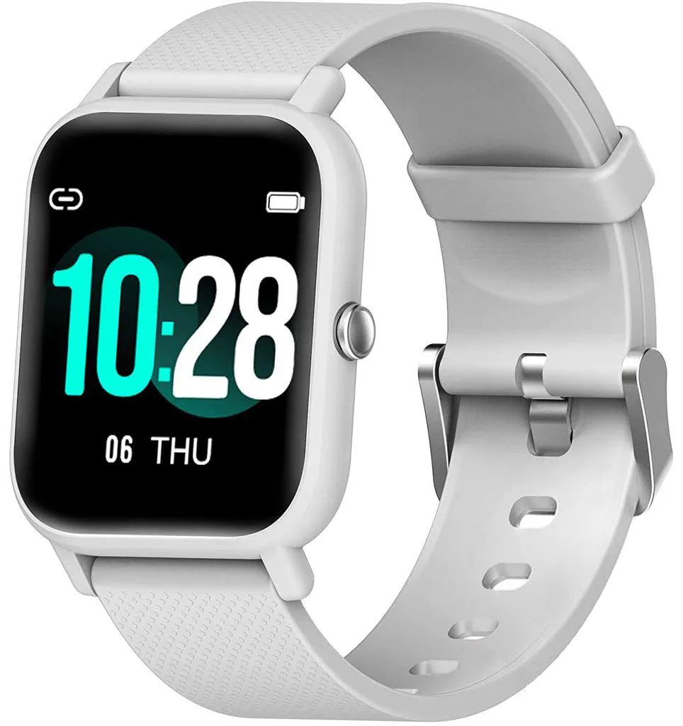 Blackview Smartwatch Damen, Fitness Tracker, 1,3 Zoll HD Voll Touchscreen, Armbanduhr mit Pulsmesser Schlafmonitor, SpO2, Schrittzähler Uhr Sportuhr Stoppuhr Aktivitätstracker für Android iOS