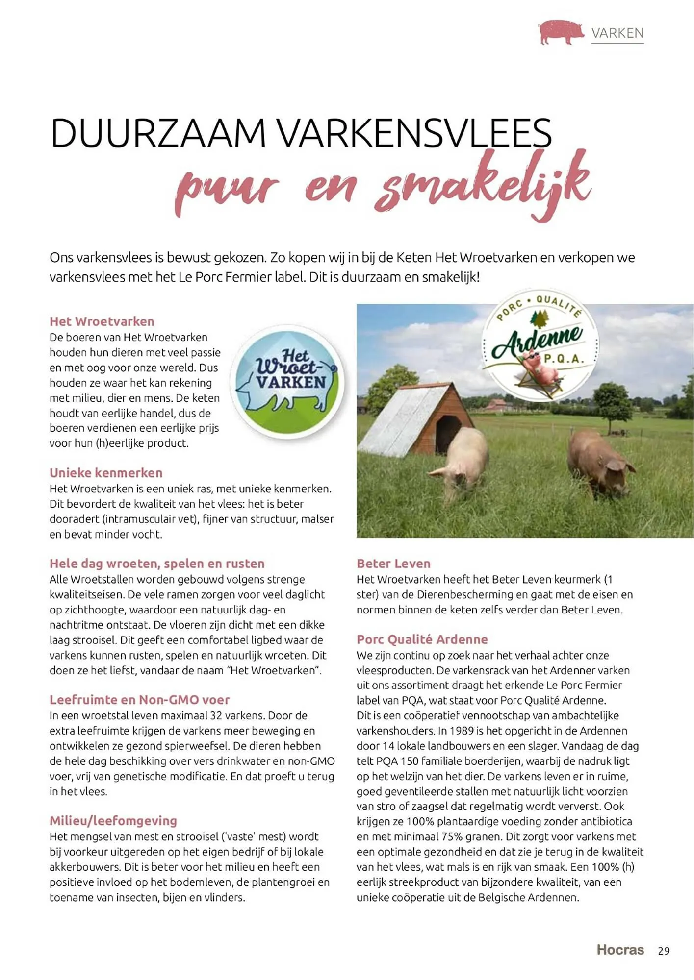 Hocras Vlees folder van 15 februari tot 31 december 2023 - Folder pagina 29