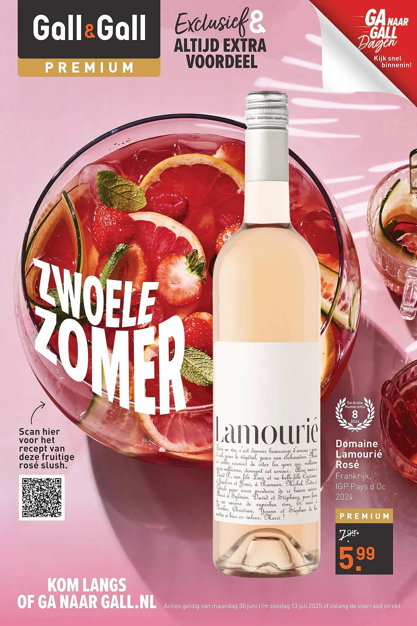 Gall & Gall folder van 30 juni tot 13 juli 2025 - Folder pagina 1