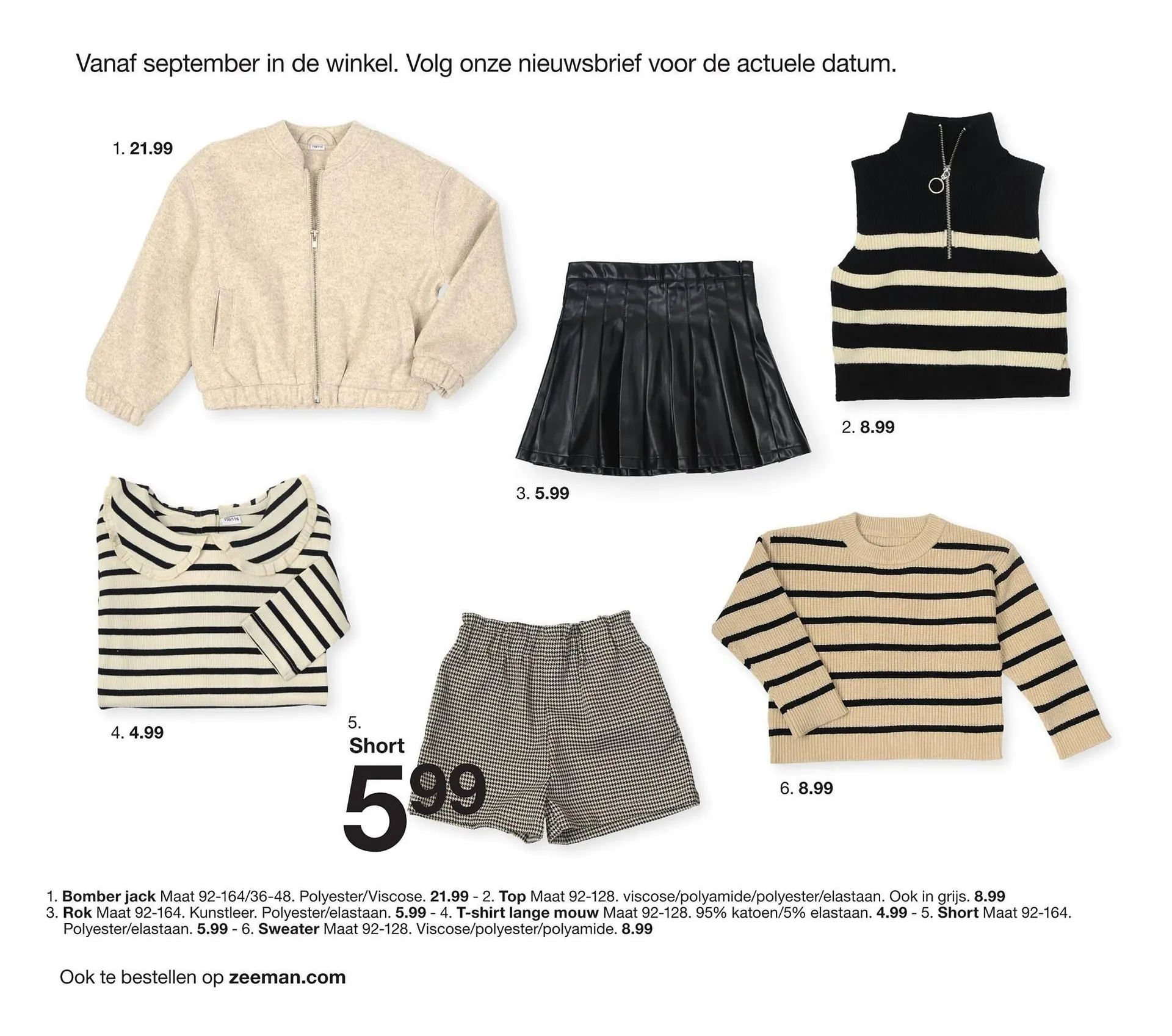 Zeeman baby folder van 29 juli tot 22 december 2024 - Folder pagina 34