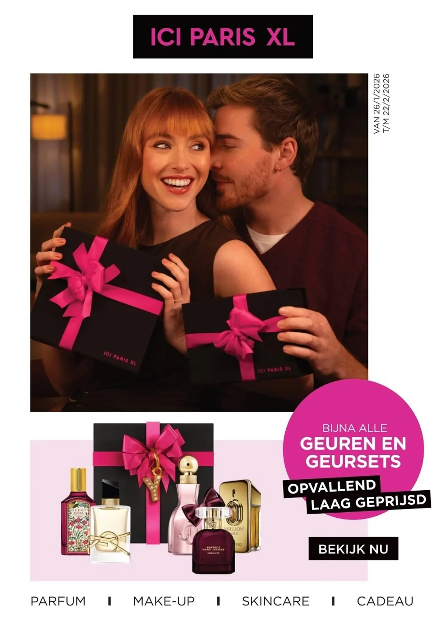 ICI Paris XL folder van 2 februari tot 8 februari 2026 - Folder pagina 1