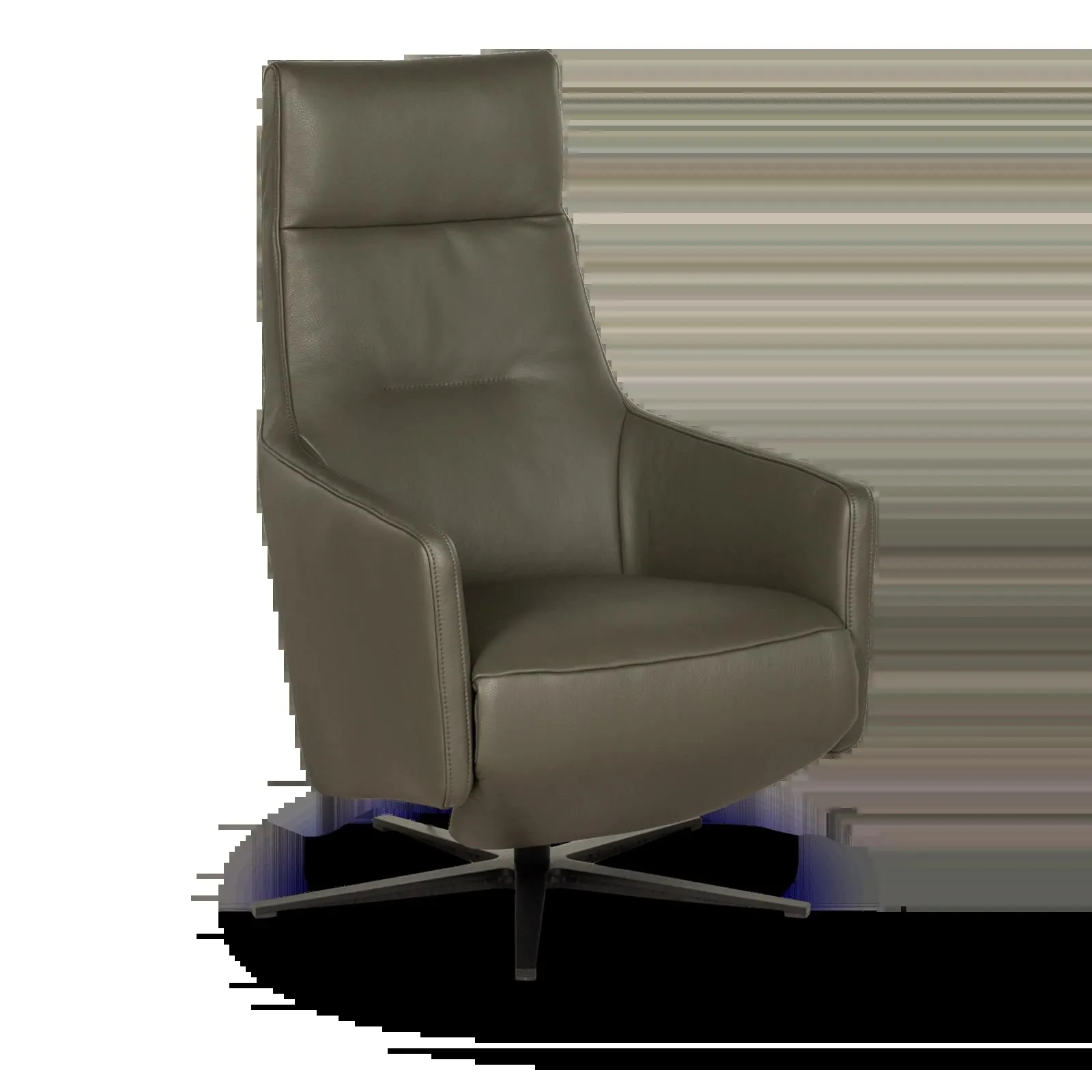 Relaxfauteuil (medium - 2 motoren) Safira - Leder WP Avocado