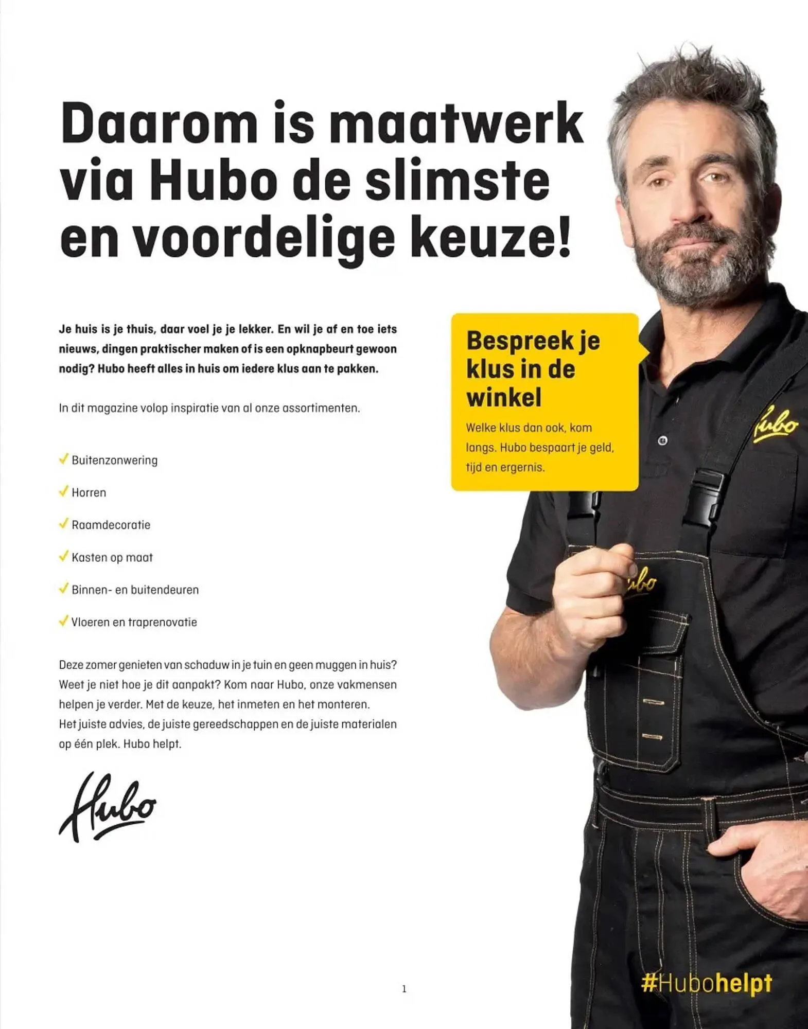 Hubo folder van 28 juli tot 17 augustus 2025 - Folder pagina 3