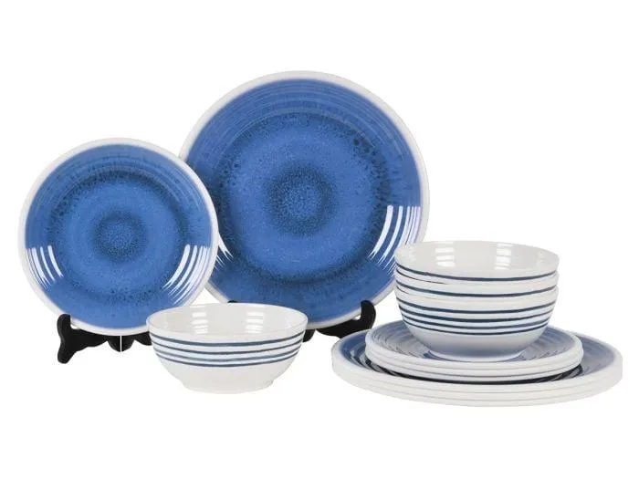 Flamefield Azure 12-delig serviesset