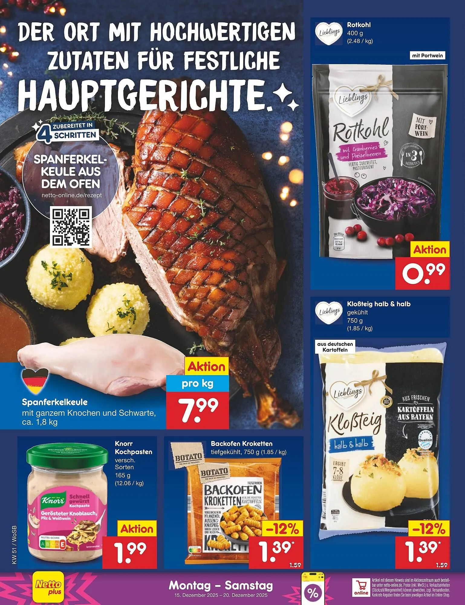 Netto Marken-Discount DE folder van 15 december tot 20 december 2025 - Folder pagina 16