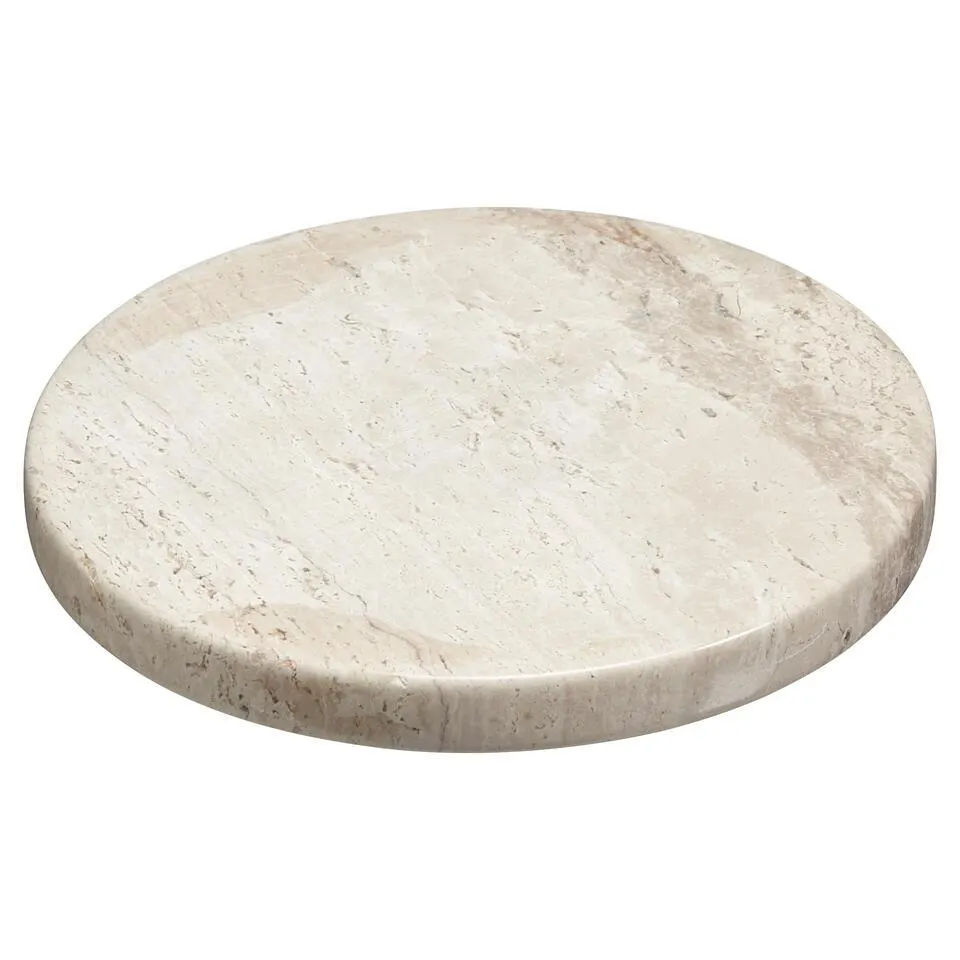 Onderzetter Rond Marmer Zand