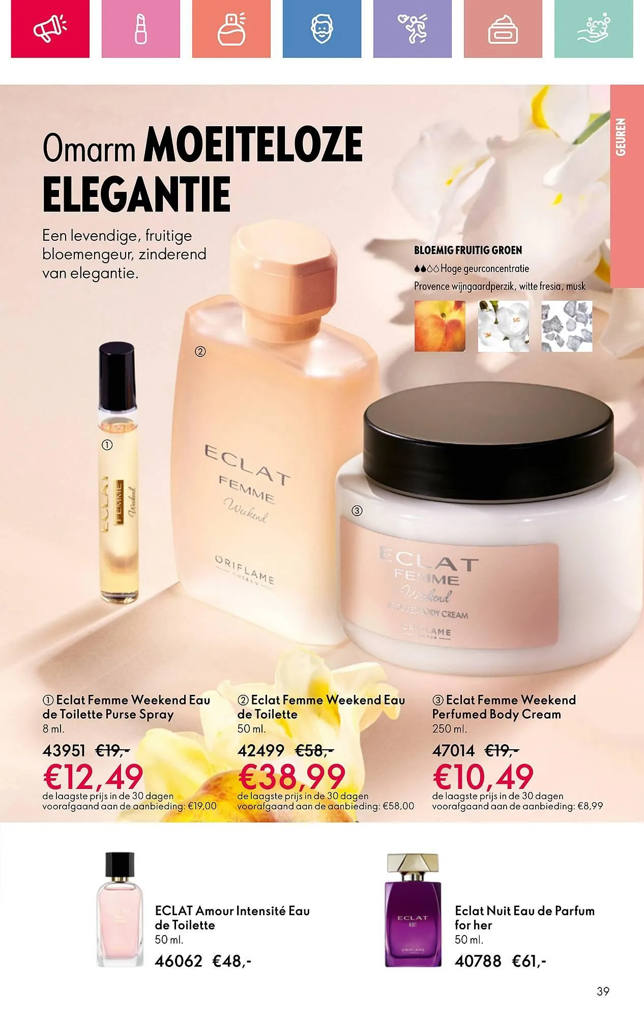 Oriflame folder van 31 maart tot 19 april 2025 - Folder pagina 39
