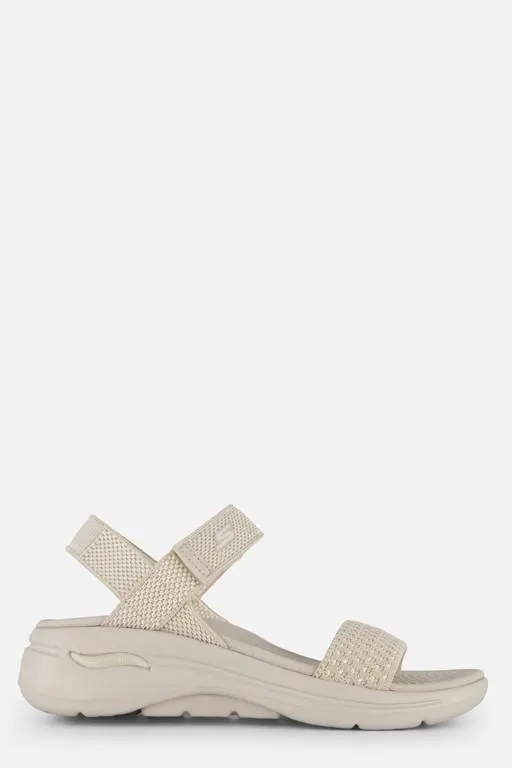 Go Walk Arch Fit Polished Sandalen beige