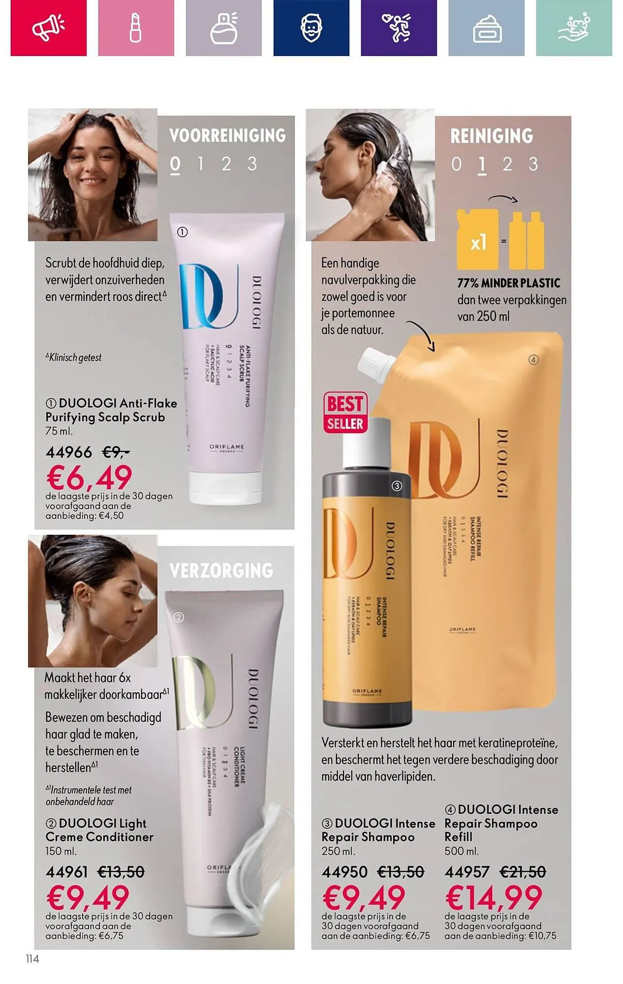 Oriflame folder van 1 december tot 19 december 2023 - Folder pagina 114