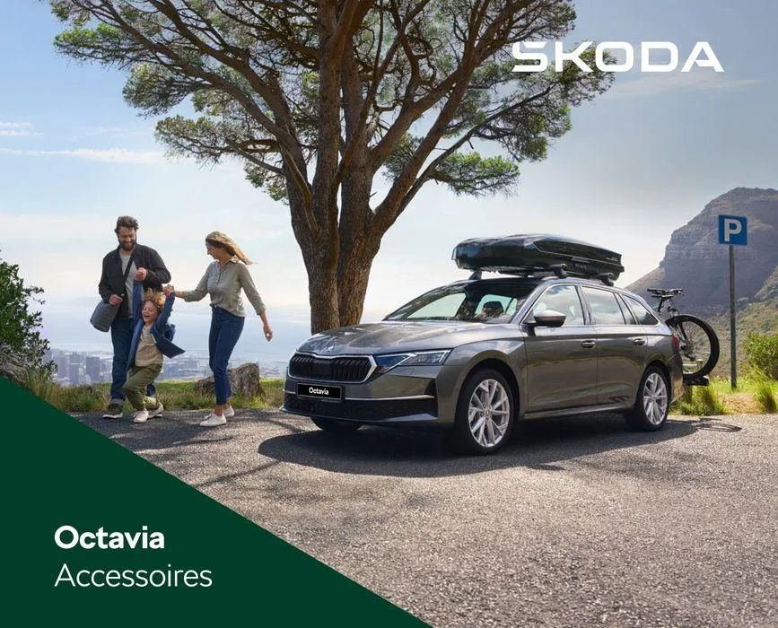 Škoda Octavia accessoires brochure van 24 augustus tot 24 augustus 2025 - Folder pagina 1