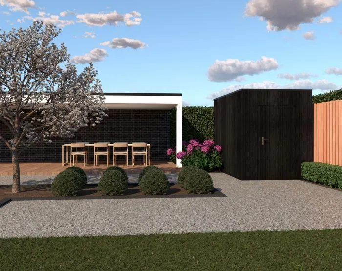 De Hoeve Tuinhuis Kubix 200x300