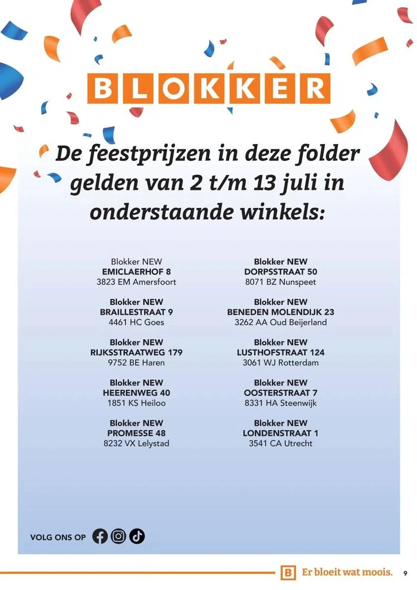 Blokker folder van 2 juli tot 31 juli 2025 - Folder pagina 9