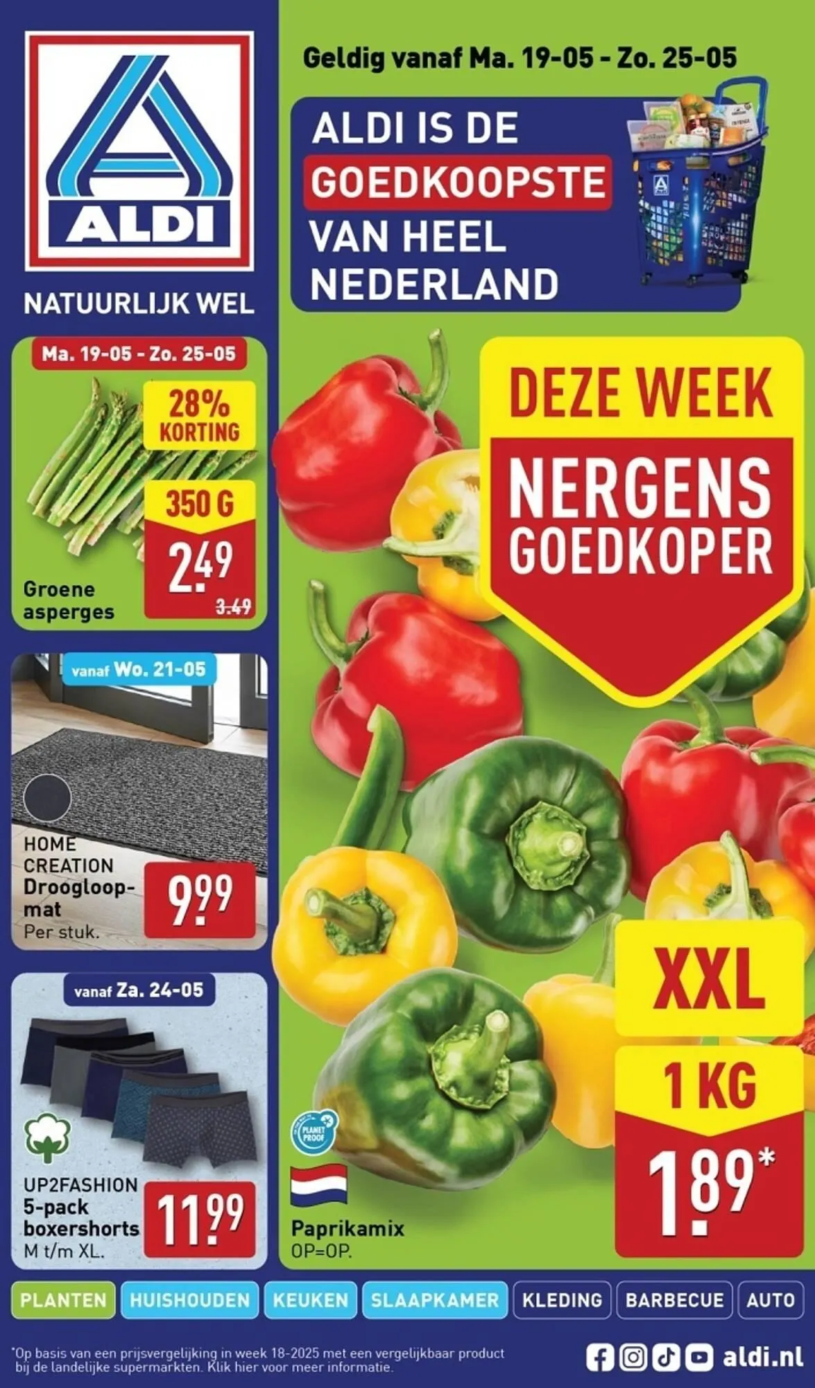 ALDI folder van 19 mei tot 25 mei 2025 - Folder pagina 1