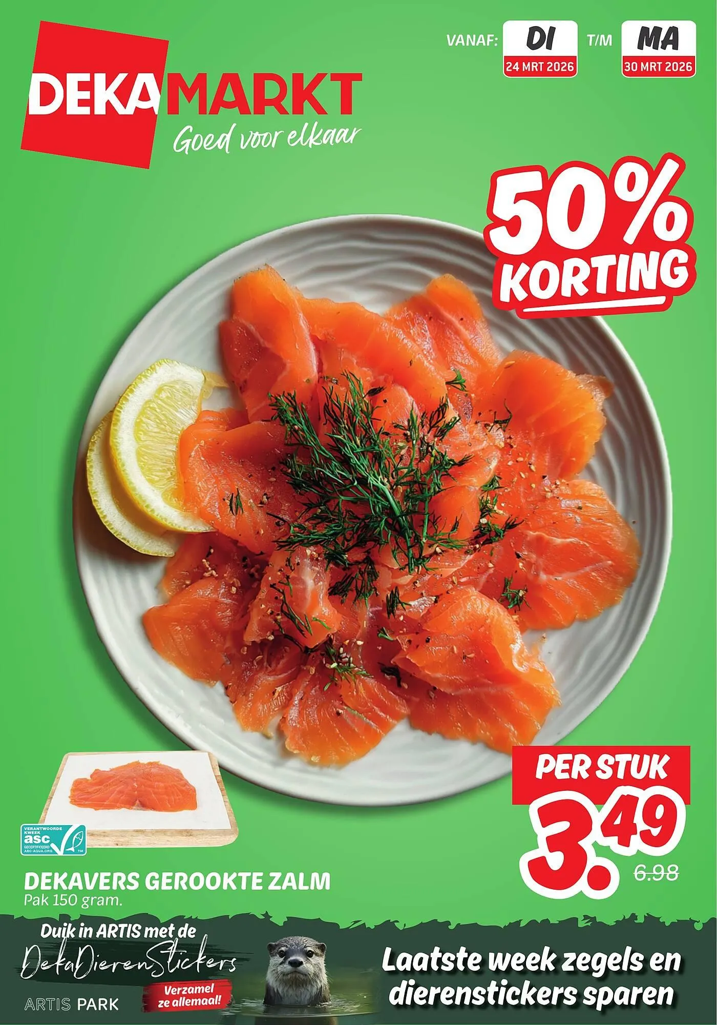 Dekamarkt folder van 24 maart tot 30 maart 2026 - Folder pagina 1