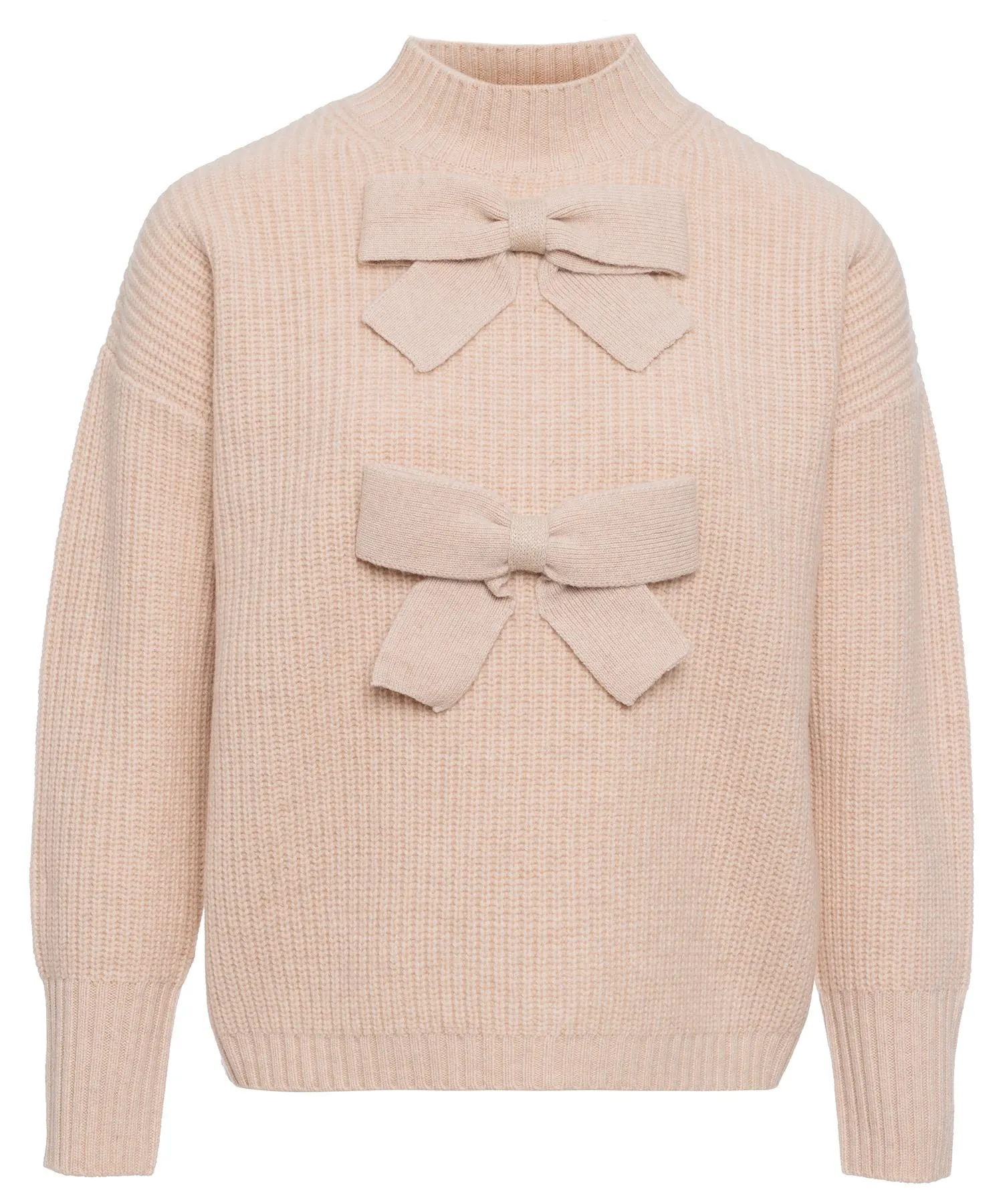 Leo & Ugo trui met strikken wol