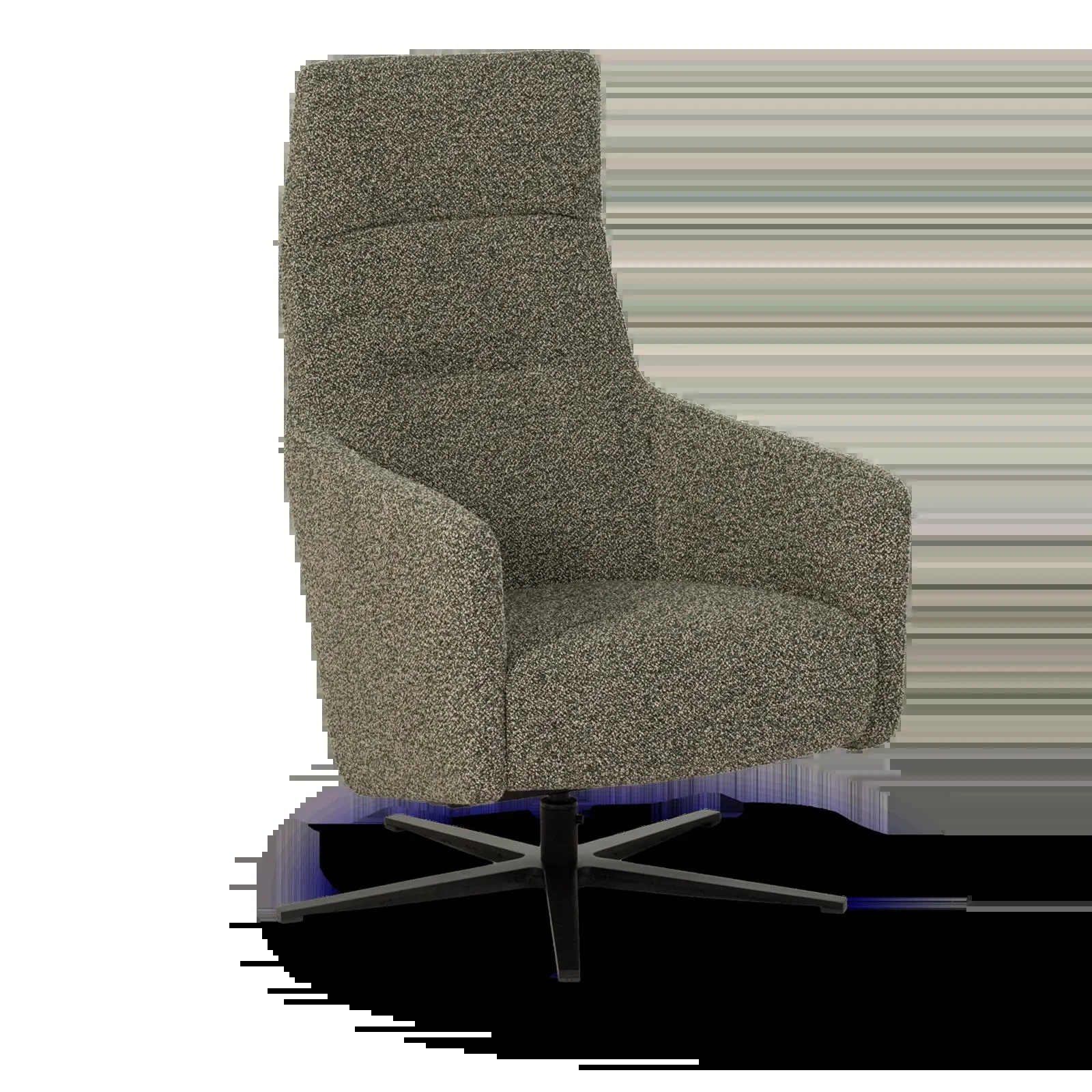 Draaifauteuil (hoog) Safira - Dream Dark Green