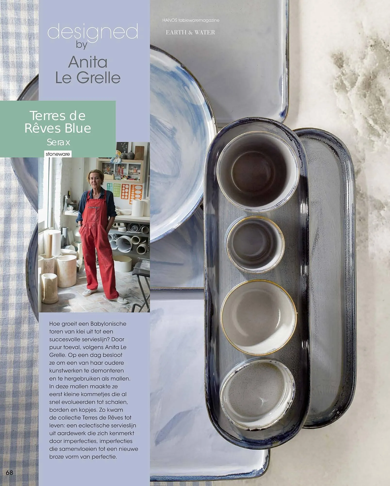 HANOS Tableware Magazine 2023-2024 van 1 januari tot 30 april 2024 - Folder pagina 68