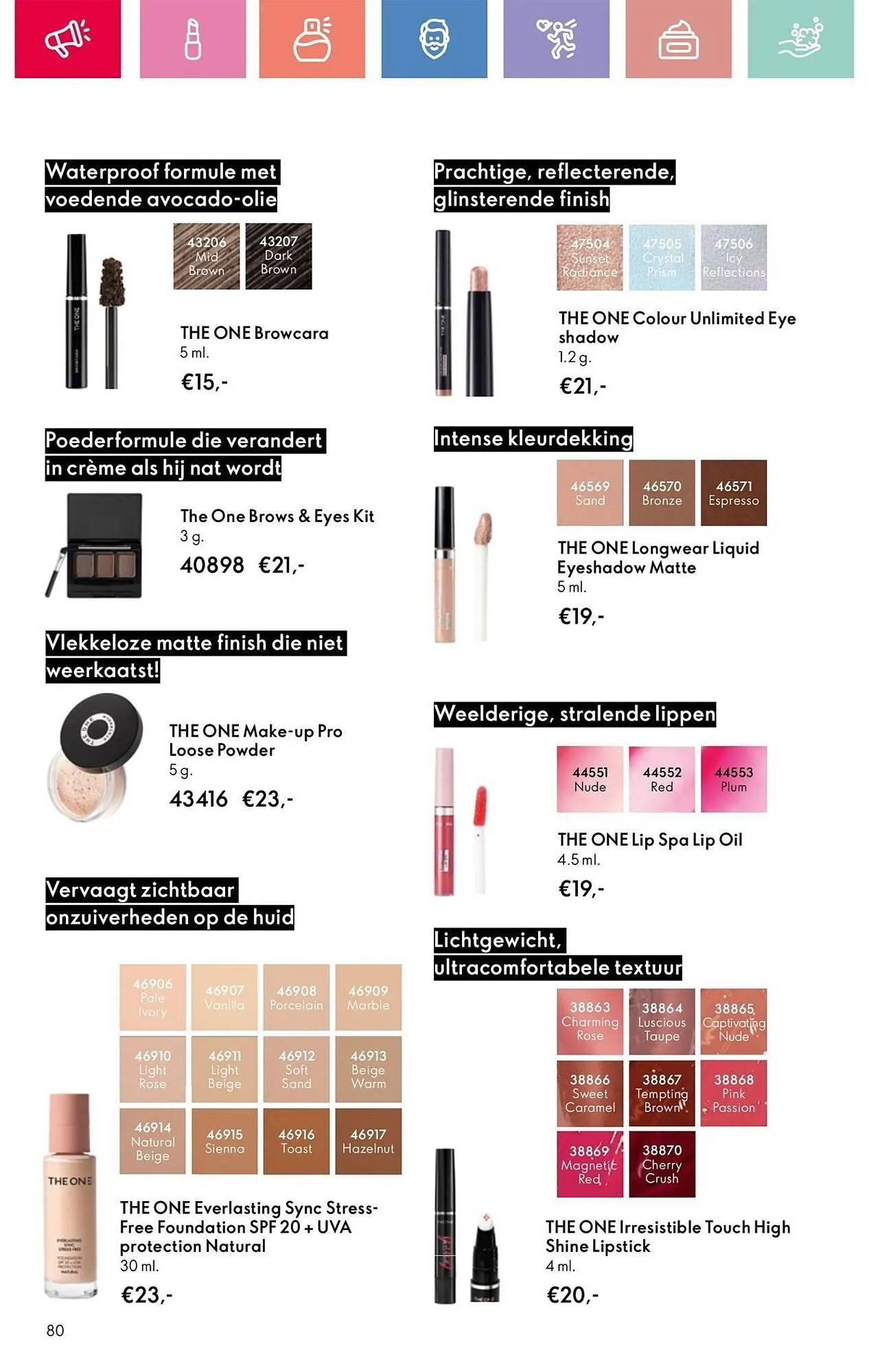 Oriflame folder van 22 juni tot 12 juli 2025 - Folder pagina 80