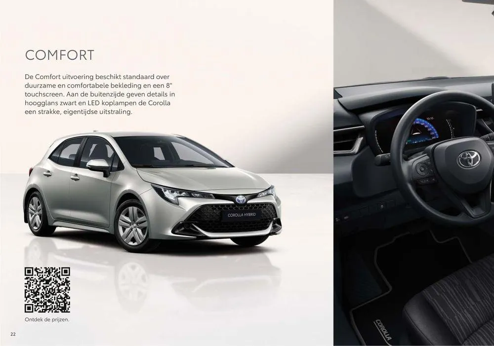 Corolla Hatchback van 20 november tot 20 november 2024 - Folder pagina 22