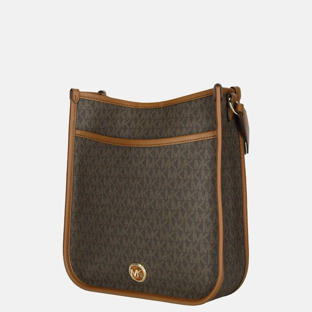 Michael Kors Luisa crossbody tas brown/luggage
